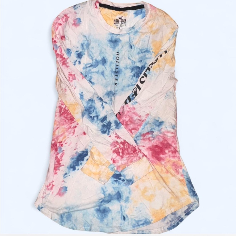 Hollister Tie-Dye Long Sleeve Tee